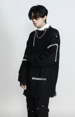 Simple Men's Turtleneck Sweater in Fashion Style