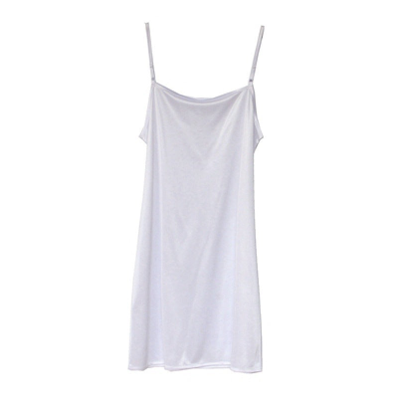 Thin Shoulder Strap Spring & Summer Dress Slip Petticoat