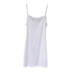 Thin Shoulder Strap Spring & Summer Dress Slip Petticoat