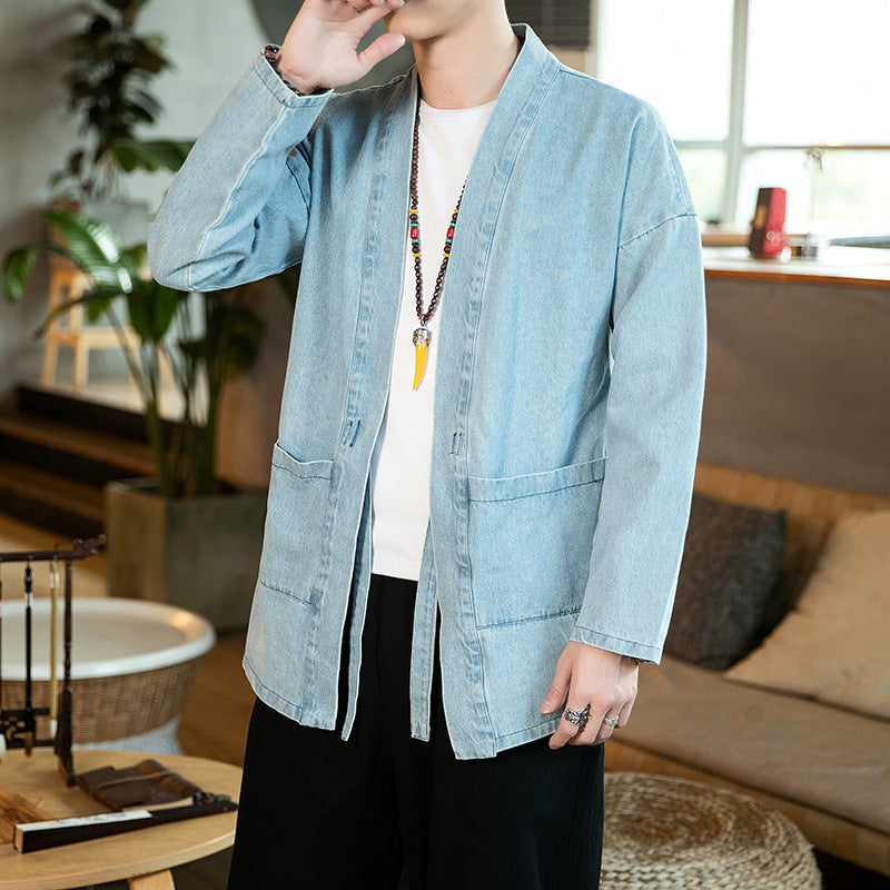 Plus Size Hanfu Youth Cardigan Tang Suit