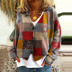 Trendy Vest with Abstract Print for Christmas (Single Item)