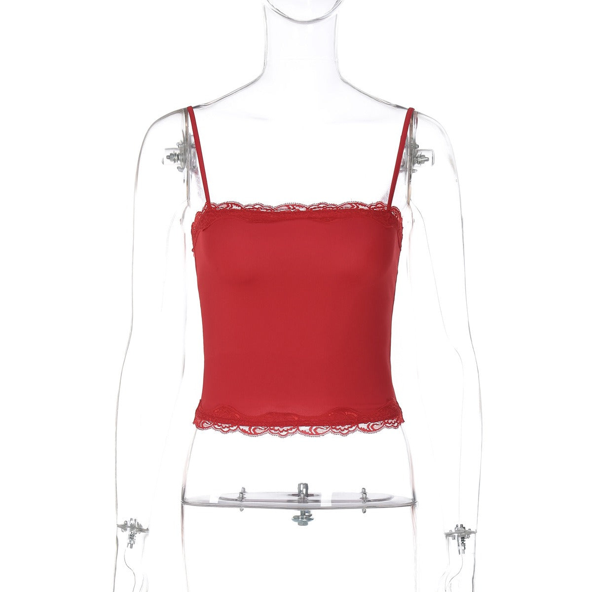 Women's Lace Cropped Camisole Top