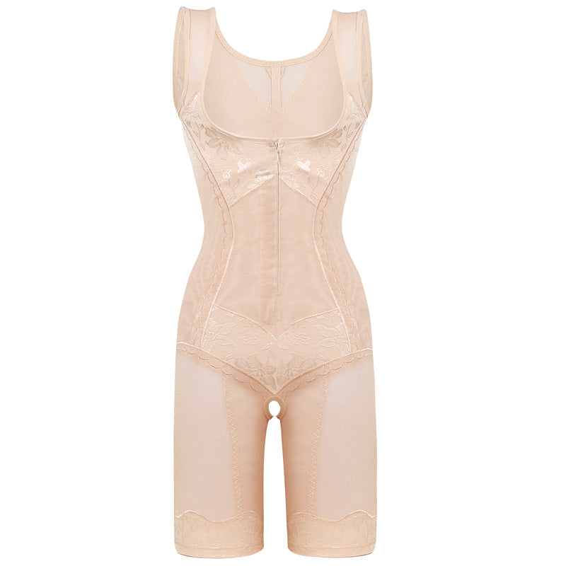 New Plus Size Shaping Bodysuit for Women with Zipper