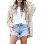 Lightweight Long-Sleeve Loose Cardigan