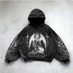 Urban Vibe Hooded Y2K Streetwear Sweatshirt | Streetwear