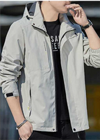 Men's Lightweight Windbreaker Jacket for Outdoor Sports