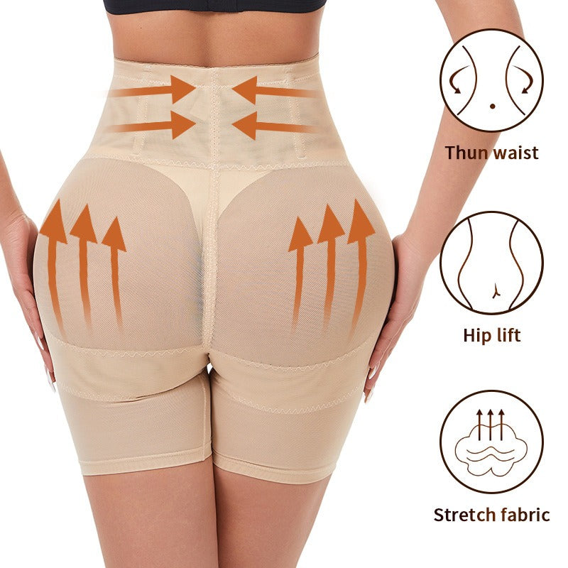 Womens High Waist Seamless Shaping Body Shaper Boyshorts
