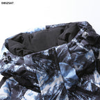 Men's Quilted Plush Thermal Winter Parka Jacket