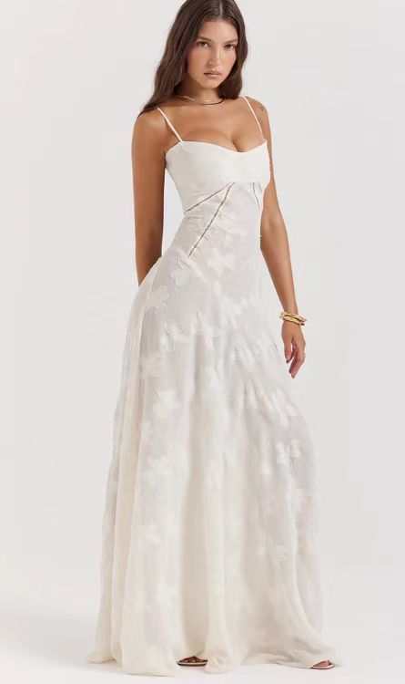 2024 Summer Fashion Strapless Evening Dress for Women
