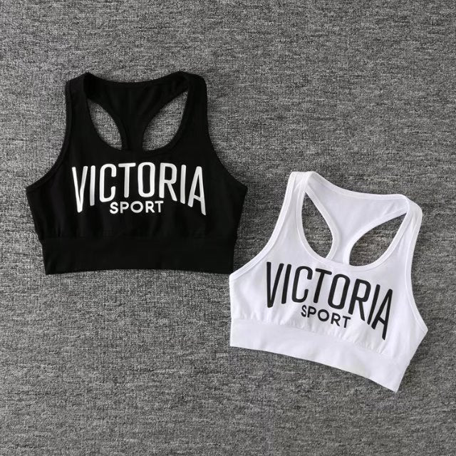 Athletic Short Crop Tank Top with Elastic Waist