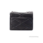 Michael Kors Serena Black Quilted Leather Shoulder Bag