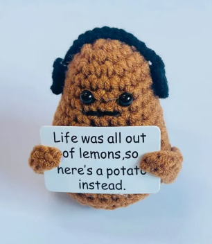 Handmade Wool Poop Pendant