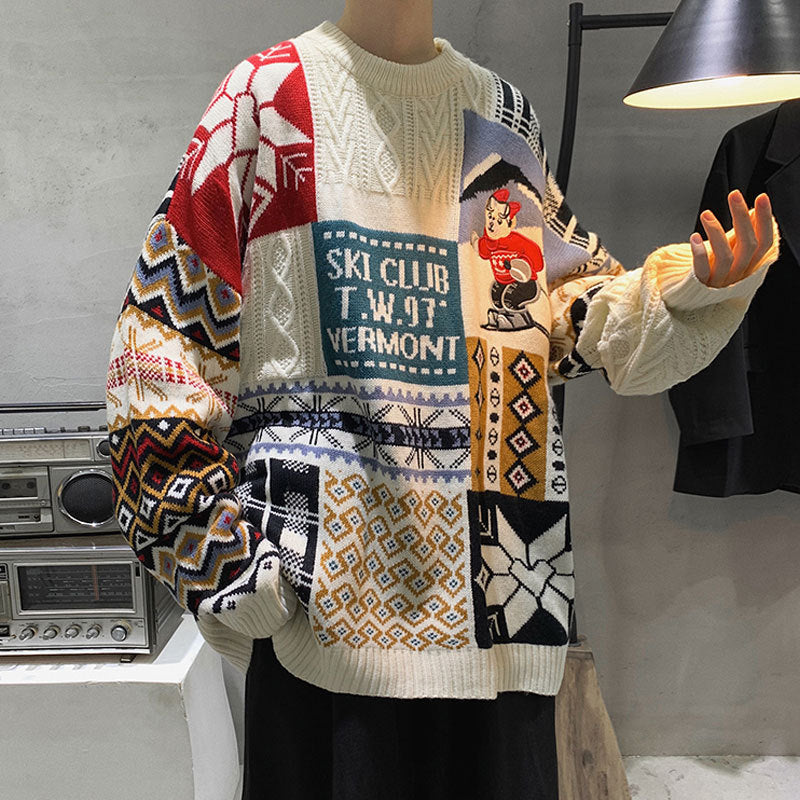Oversized Cozy Thick Sweater for Relaxed Style
