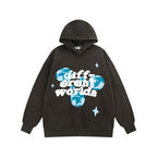 Retro High Street Hoodie with Hip Hop Cartoon Print | Streetwear