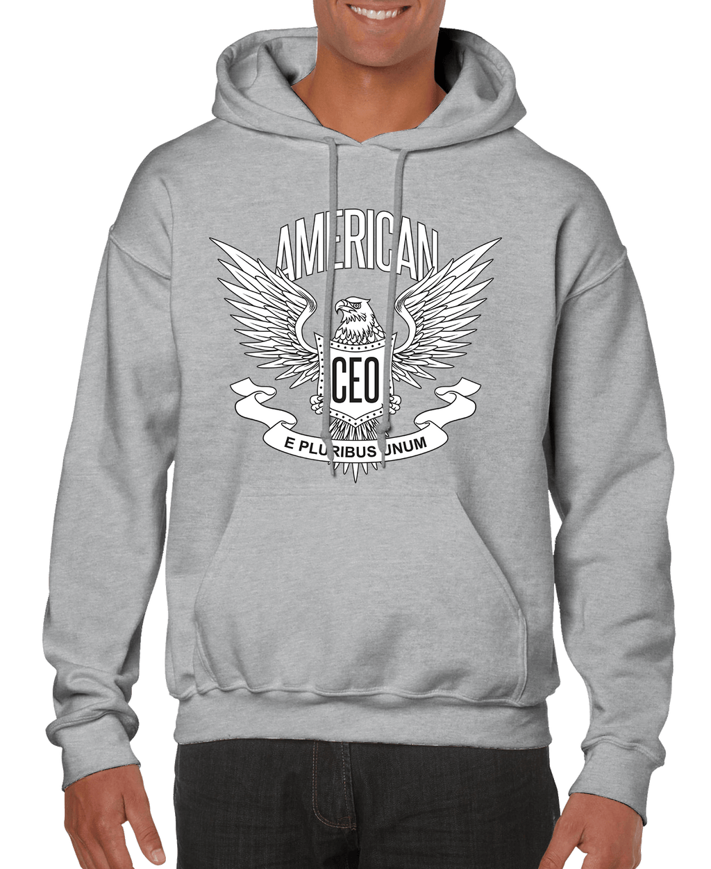 American CEO Patriotic Eagle Men’s Hoodie | Streetwear