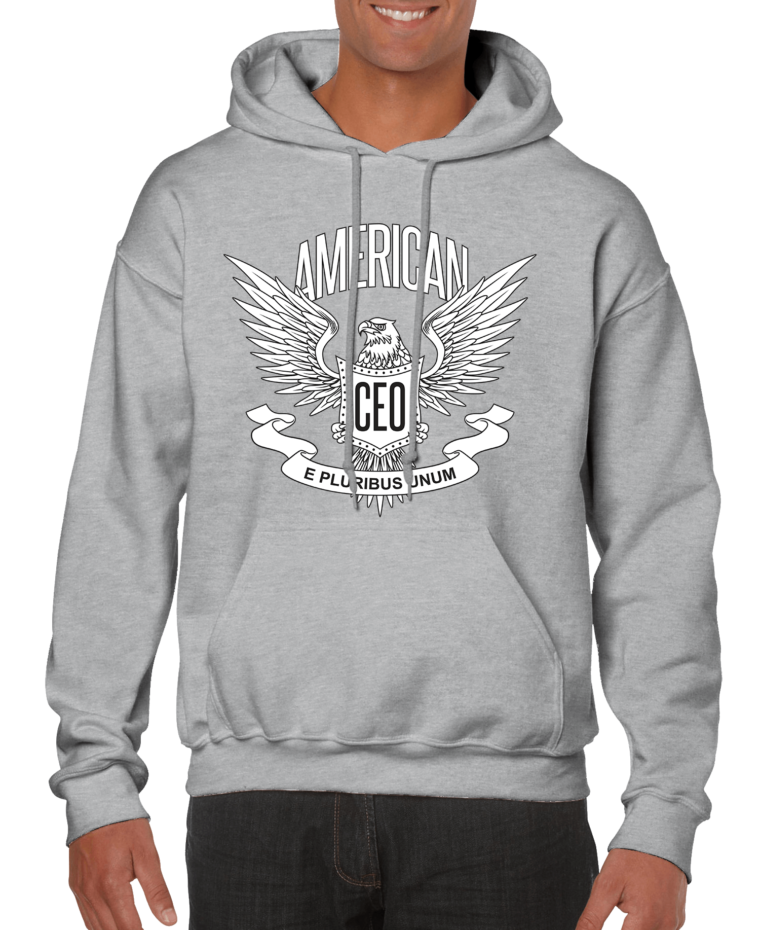 American CEO Patriotic Eagle Men’s Hoodie | Streetwear