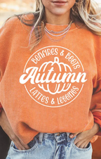 Halloween Pumpkin Head Sweater Women's Loose Round Neck Pullover | Streetwear