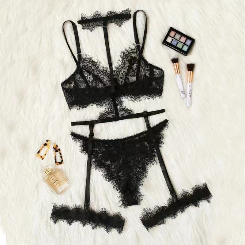Cross-Border Hot Selling Women's Lace Lingerie Set