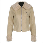Slim Fit Splice Cardigan Coat