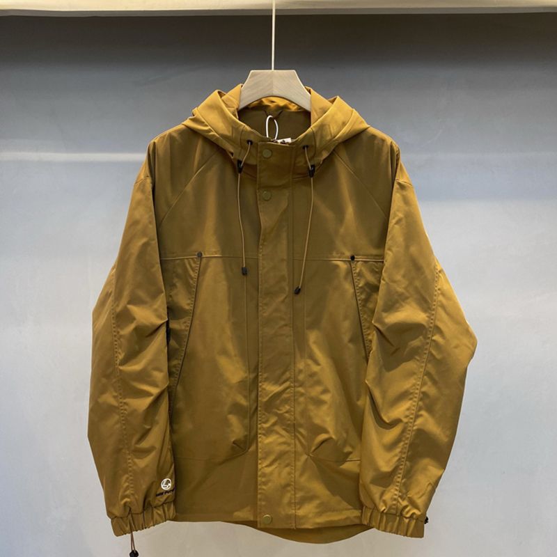 Hooded Men's Jacket for Spring and Autumn Casual Wear