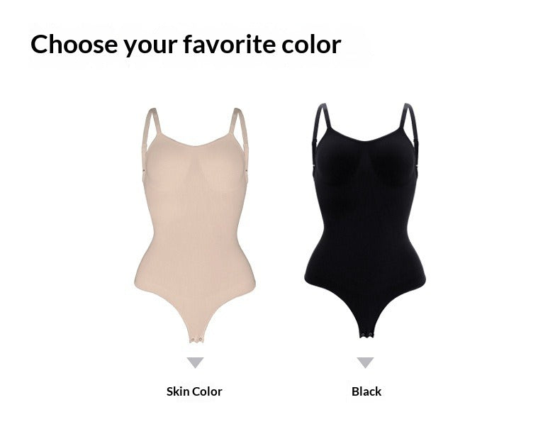 Seamless Thong Shapewear Bodysuit
