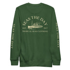 Seas The Day Ship Premium Sweatshirt | Streetwear