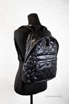 Marc Jacobs Moto Pillow Medium Black Quilted Backpack | Streetwear