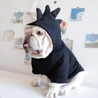 Dinosaur Hooded Sweater for Dogs in Lamb Fleece