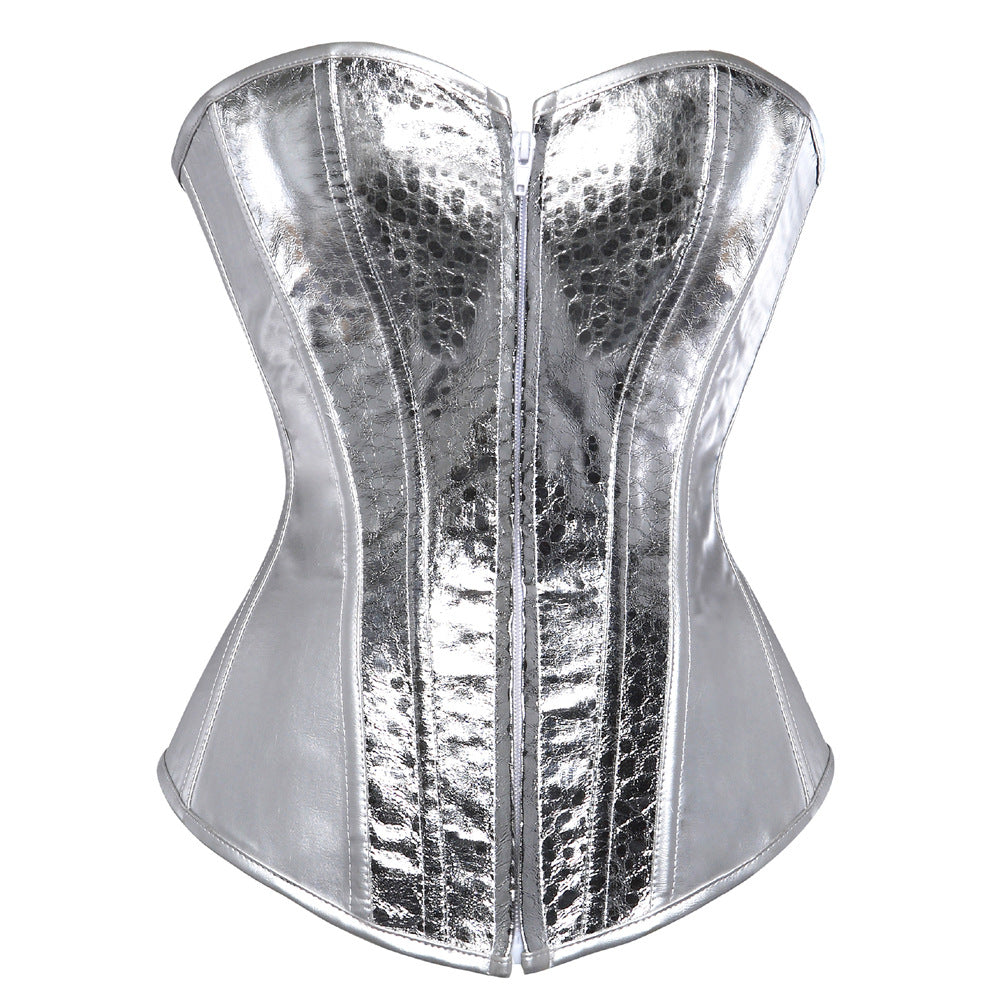 Shiny European Court Fashion Corset Top - Wholesale