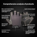 Cycling Gloves for Men and Women - Blue XL