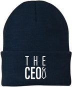 THE CEO Embroidered Beanie Hat | Embroidered Cap