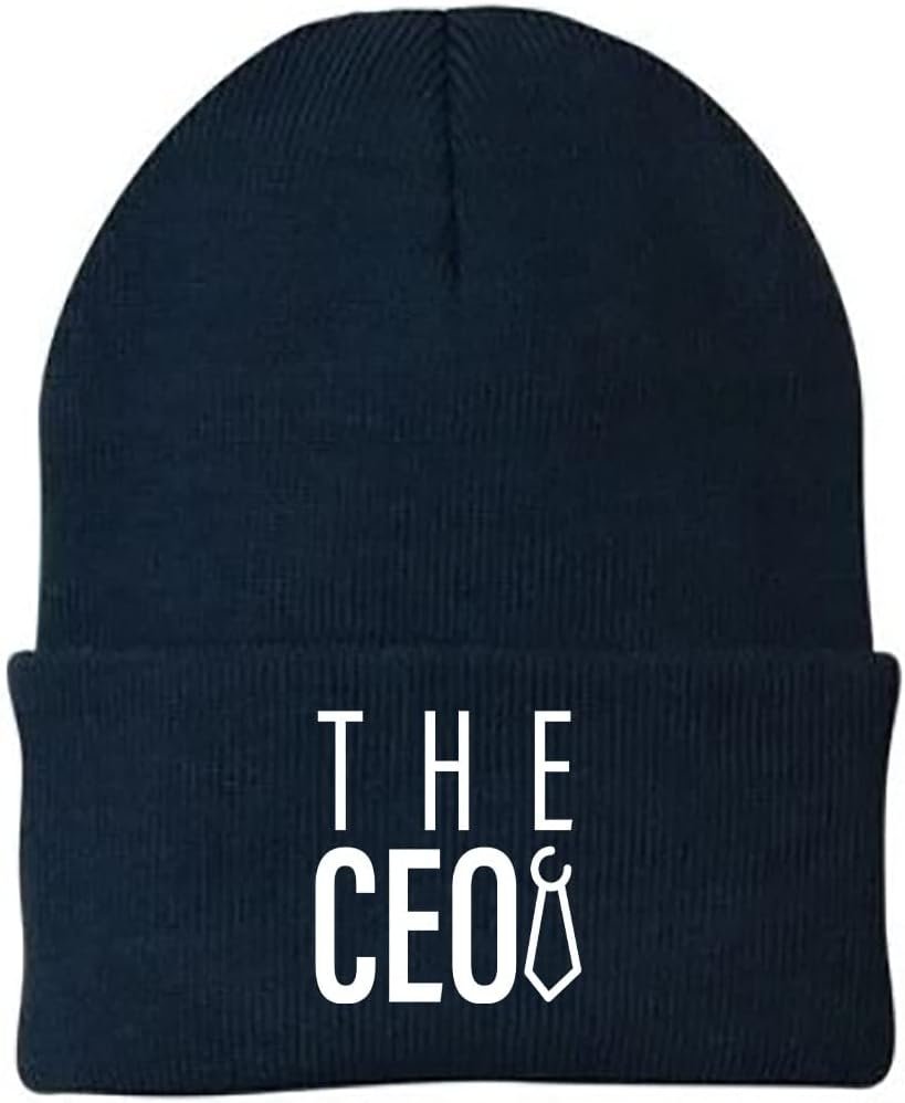 THE CEO Embroidered Beanie Hat | Embroidered Cap