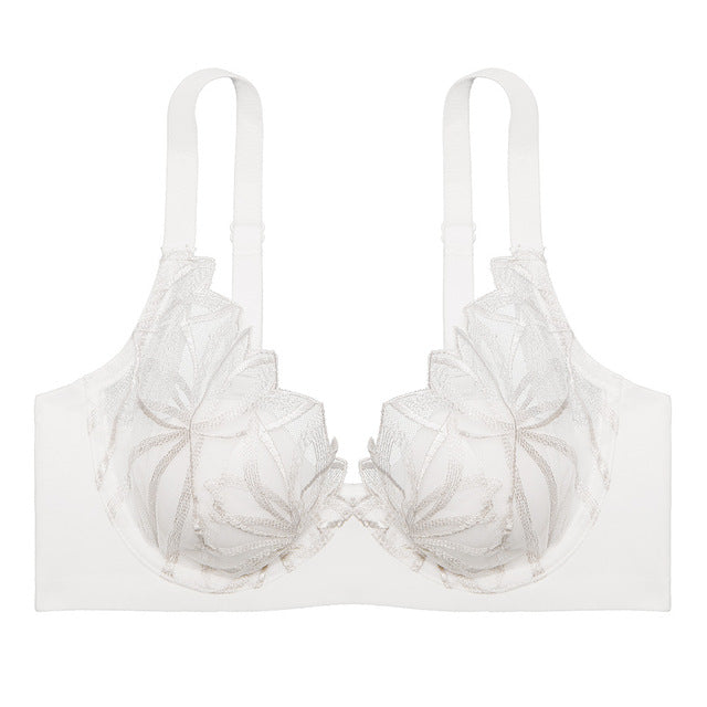 Lace Lingerie for Comfort with Soft Rims and Ultra-thin Bras