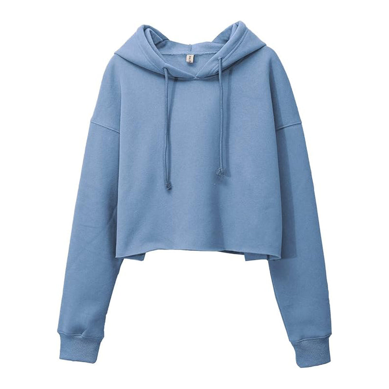 Women's Hooded Sweatshirt with Cropped Design | Streetwear