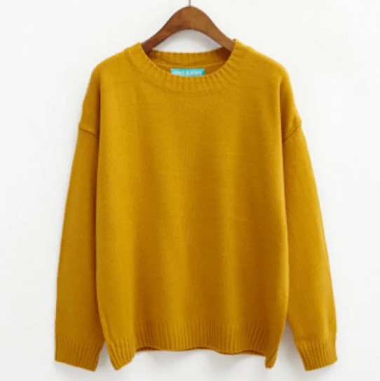 Candy Colors Pullover Sweater | Streetwear