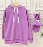 Cute Bear Ear Hooded Sweater for Parent and Child