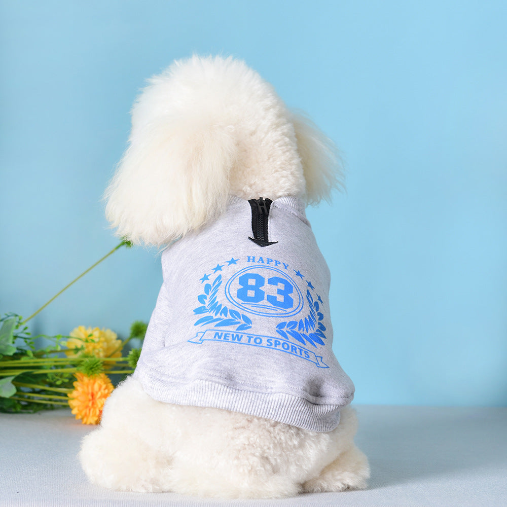 Fashion Digital Printed Pet Sweatshirt for Two Legs | Streetwear