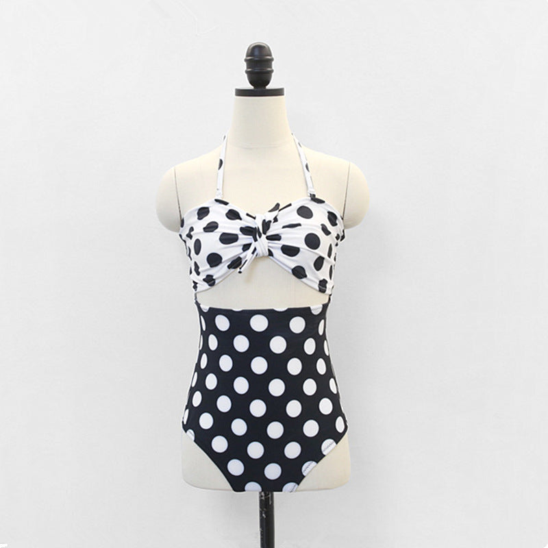 High-Waisted Slimming One-Piece Swimsuit