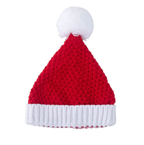 Winter Santa Knitted Hat - Creative Gift Beanie | Embroidered Cap