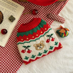 Christmas Cherry Pet Sweater
