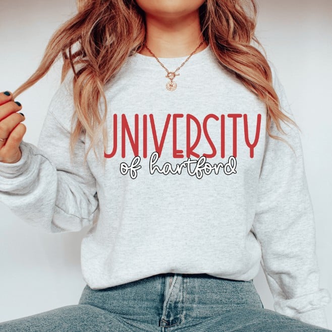 University of Hartford Crewneck Sweatshirt | Streetwear