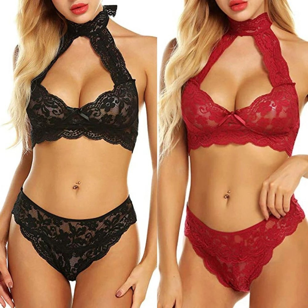Lingerie Set with Cut-Out Design for Women 2066