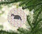Exotic Shorthair #2 Cat Christmas Ceramic Ornament
