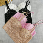 Lace Spaghetti-Strap Camisole Top for Women