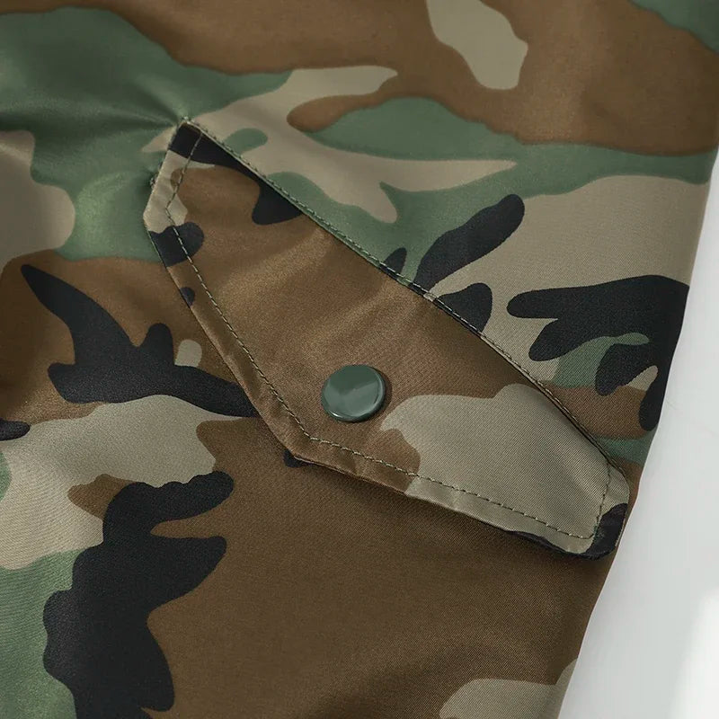2023 Men's Casual Camouflage Flight Jacket (Stylish)