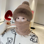 Women's Windproof Cycling Scarf Mask for Autumn/Winter