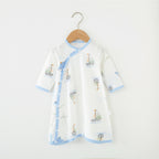 Baby Cotton Long Sleeve Romper for Summer Sleepwear