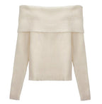 Strapless Neckline Sweater