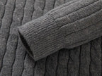 Cashmere Blend Sweater w/Zipper
