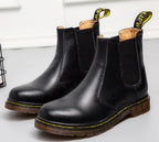 Cowhide Martin Boots detail